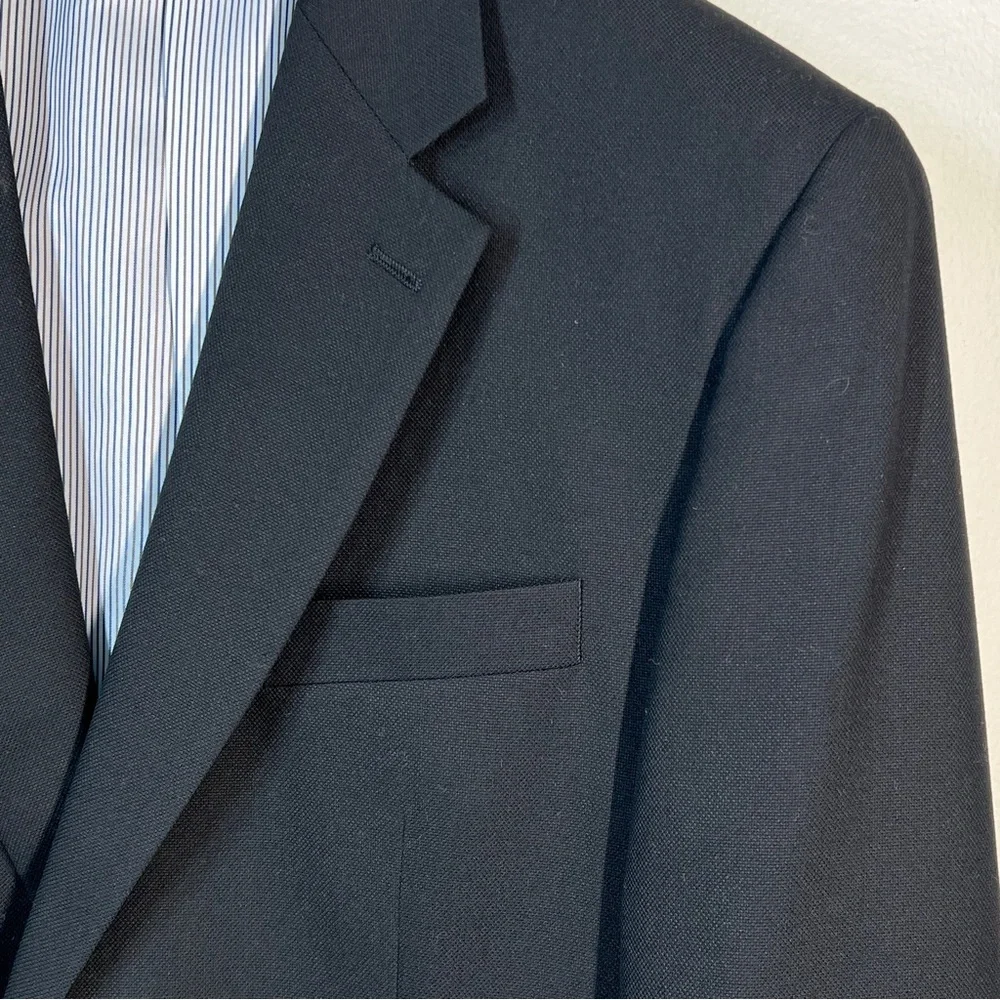 CROFT & BARROW Men’s Suit Coat Dark Navy Blue Size 42R